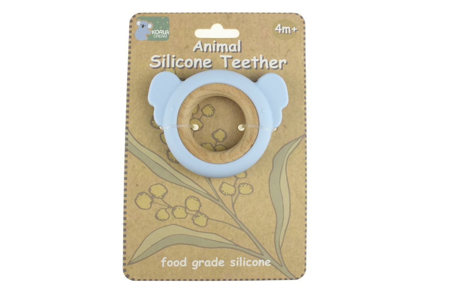 SILICONE KOALA TEETHER - BLUE - Bamboo Sprout