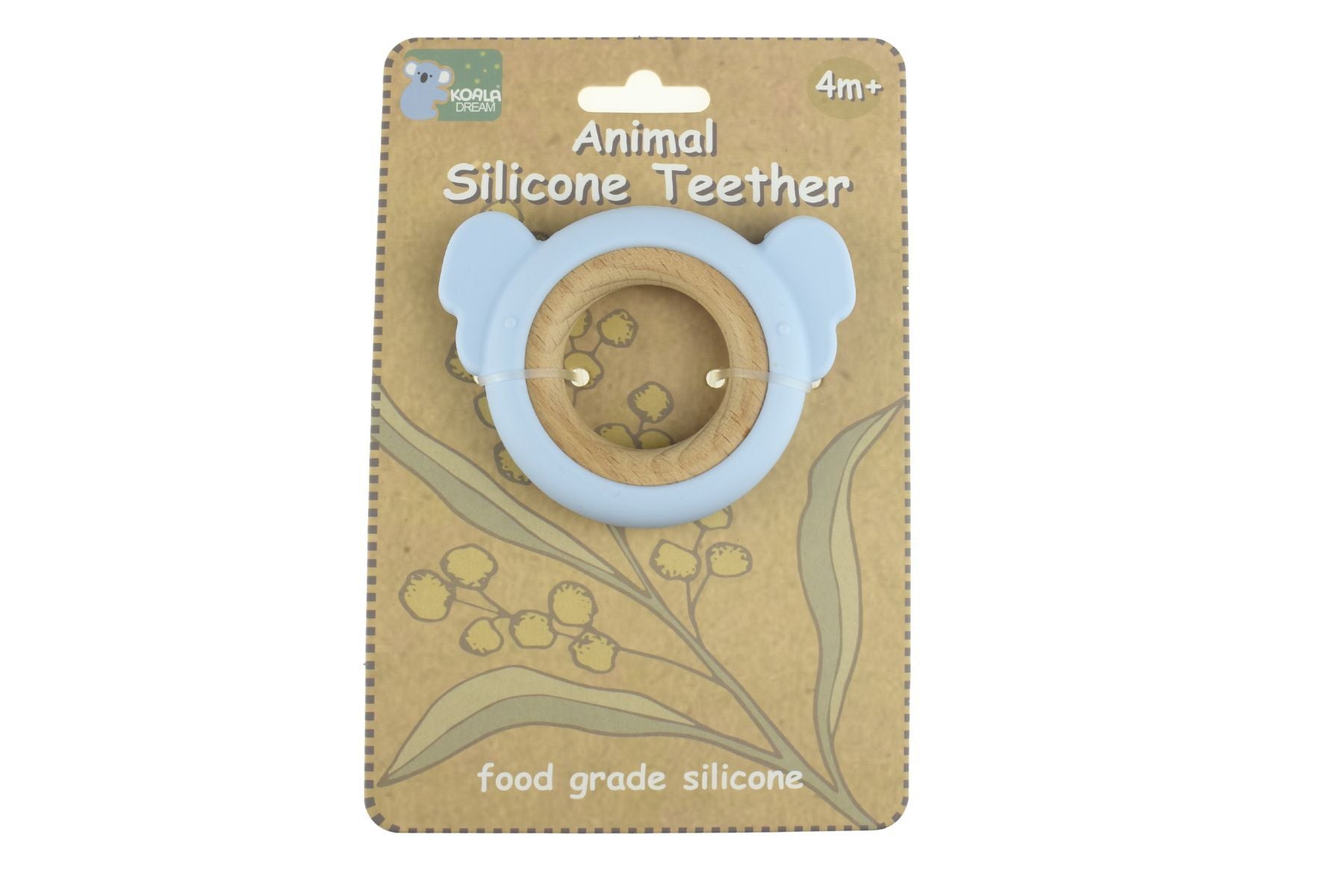 SILICONE KOALA TEETHER - BLUE - Bamboo Sprout