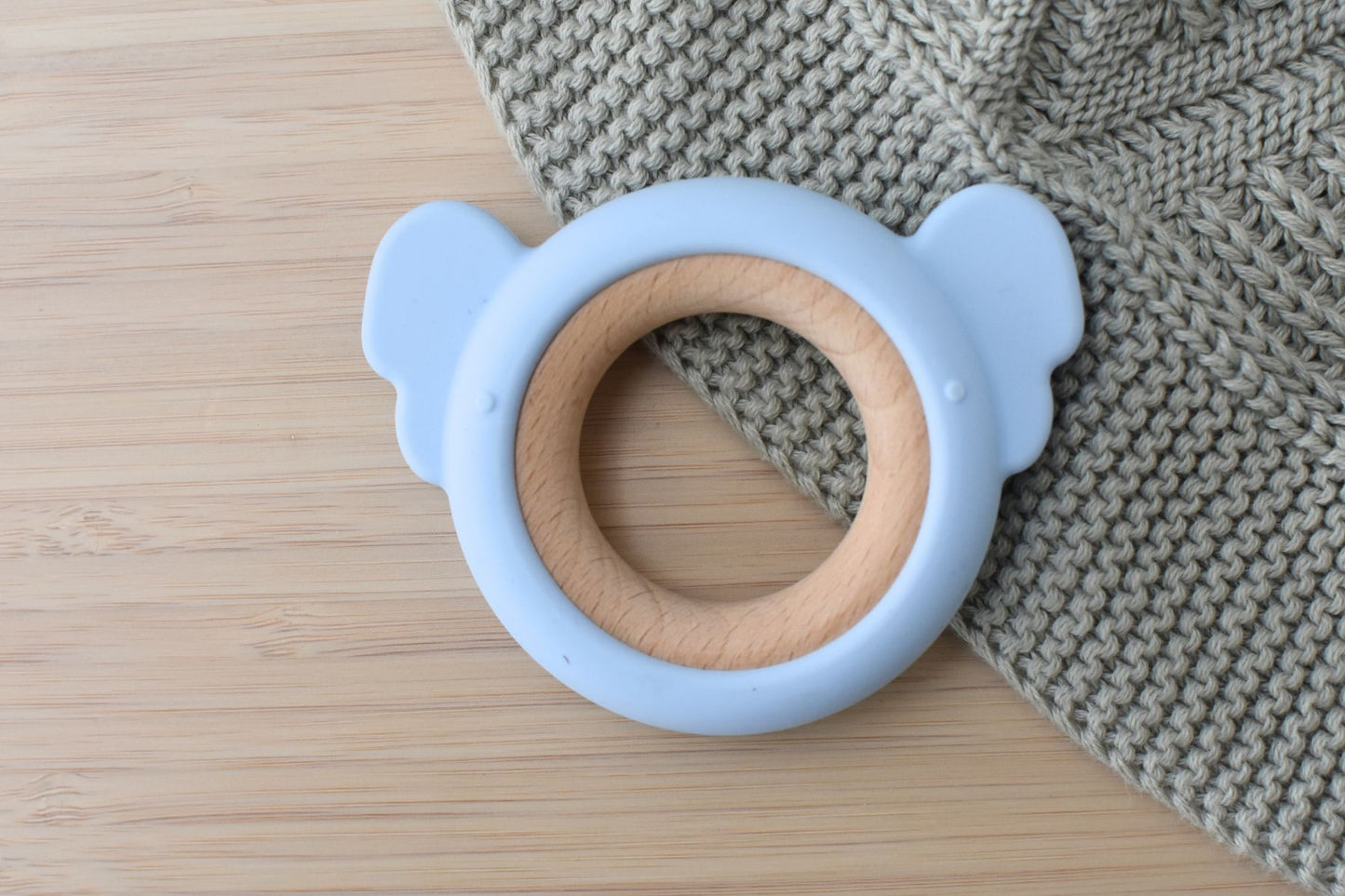 SILICONE KOALA TEETHER - BLUE - Bamboo Sprout