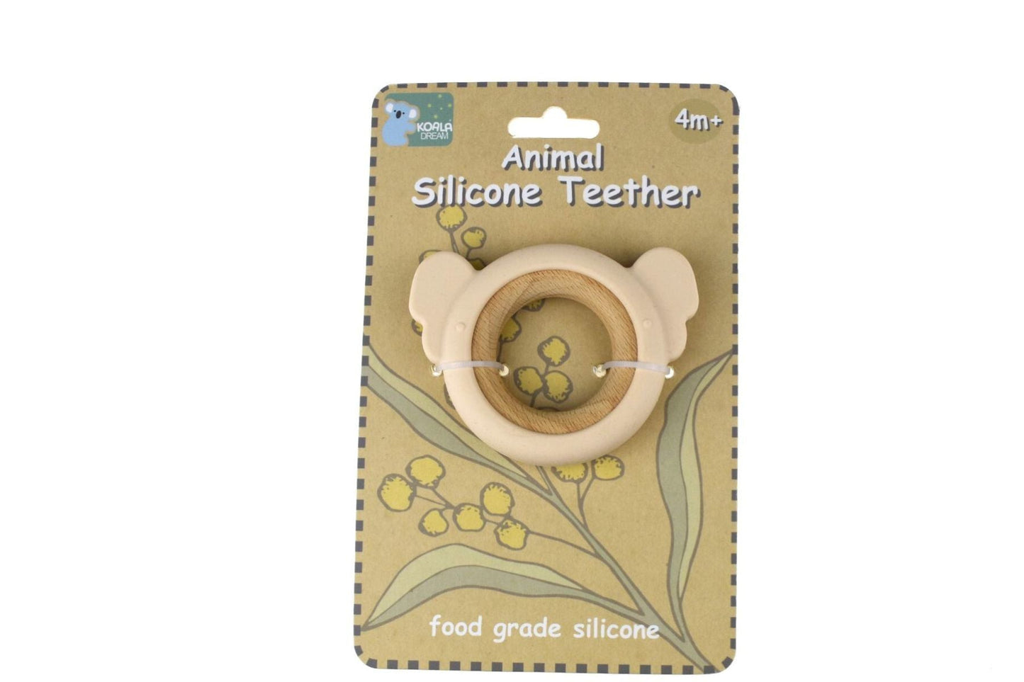 SILICONE KOALA TEETHER - PINK - Bamboo Sprout