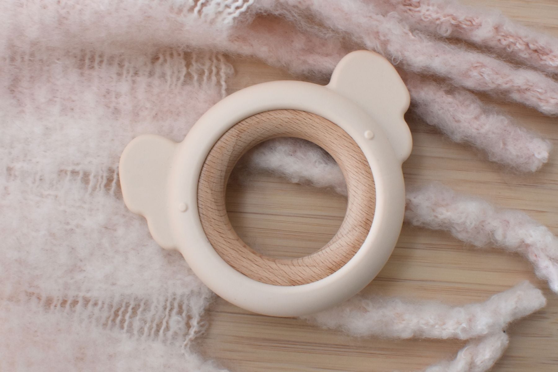 SILICONE KOALA TEETHER - PINK - Bamboo Sprout