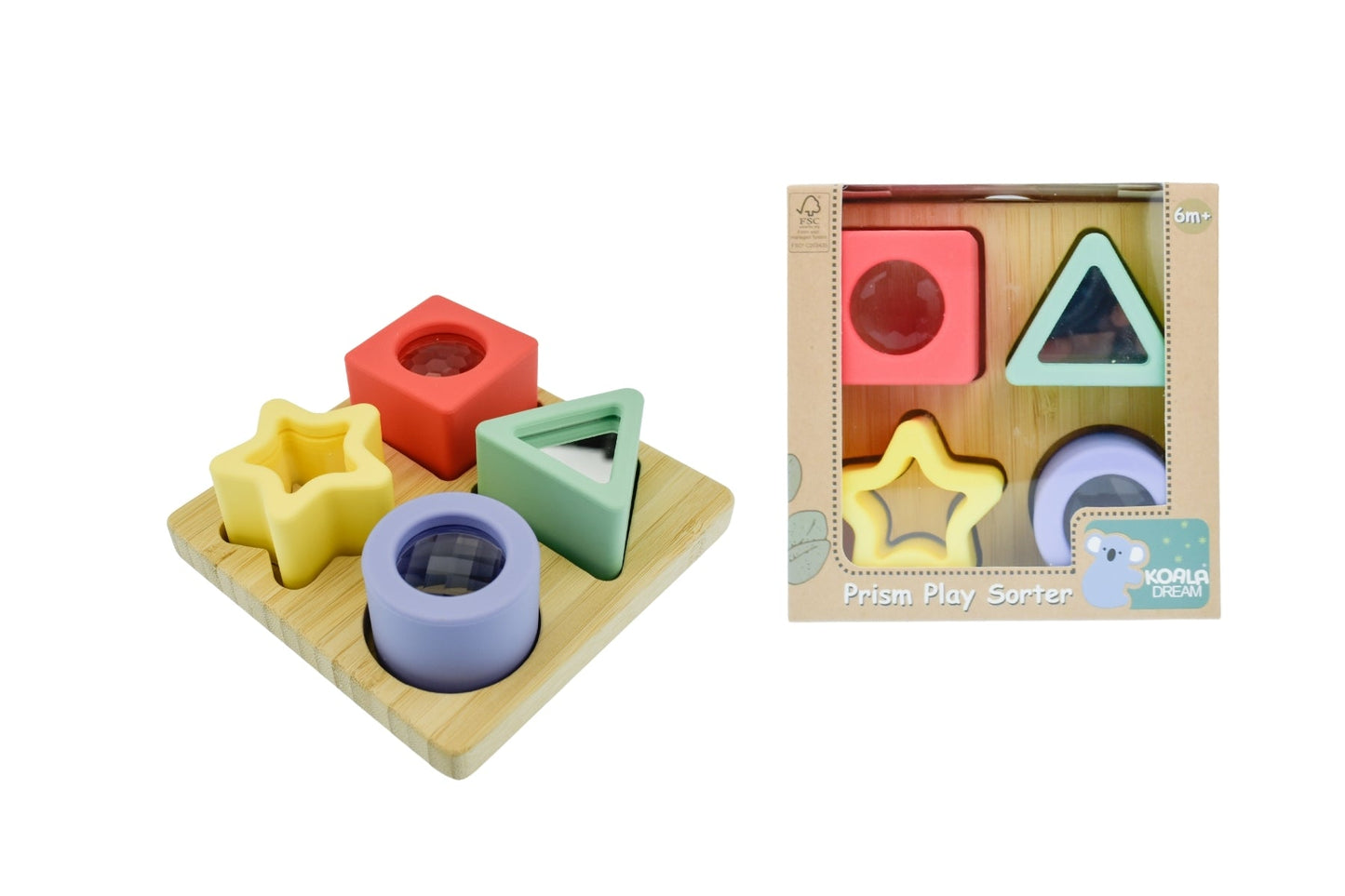 SILICONE PRISM SHAPE SORTER - Bamboo Sprout
