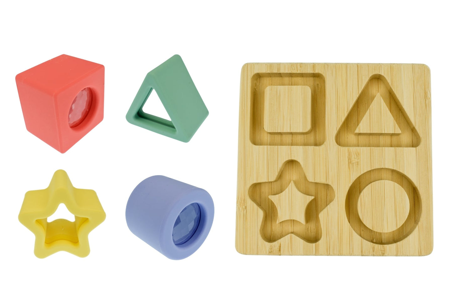 SILICONE PRISM SHAPE SORTER - Bamboo Sprout