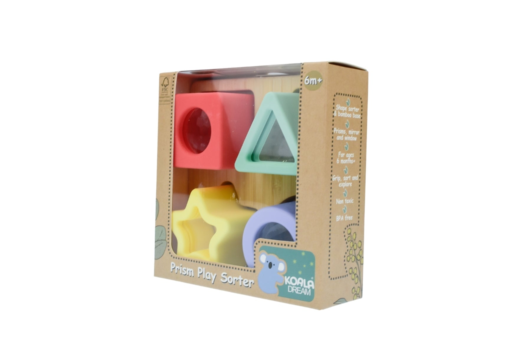 SILICONE PRISM SHAPE SORTER - Bamboo Sprout