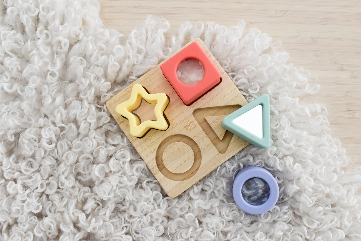 SILICONE PRISM SHAPE SORTER - Bamboo Sprout