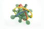 SILICONE SENSORY SPACE RATTLE TEETHER GREEN - Bamboo Sprout