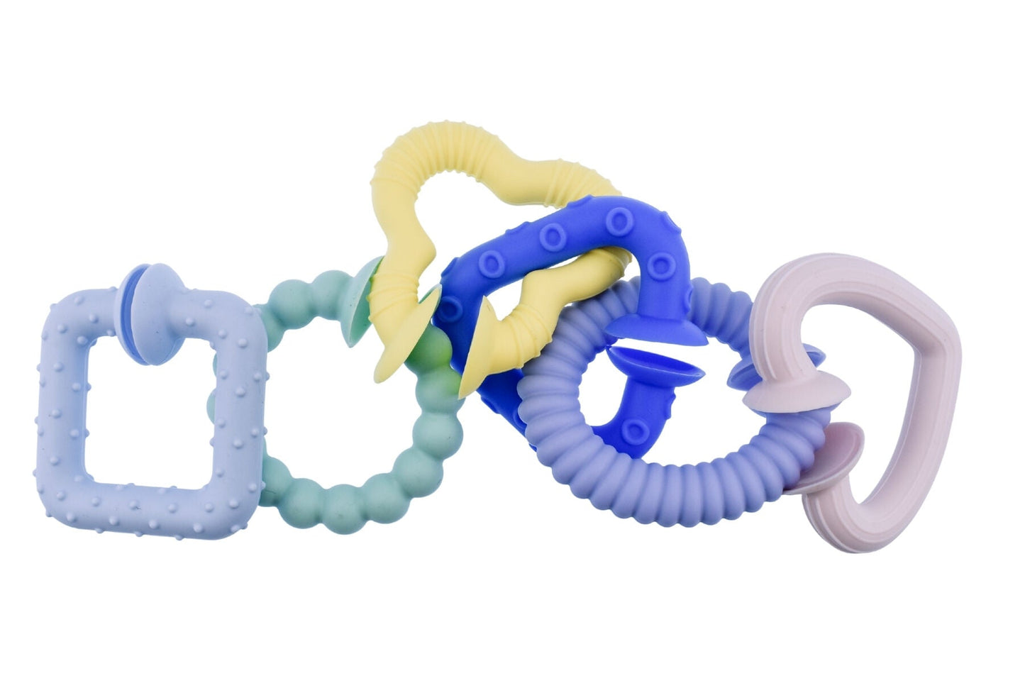 SILICONE SNAP & LEARN SENSORY TEETHERS - Bamboo Sprout