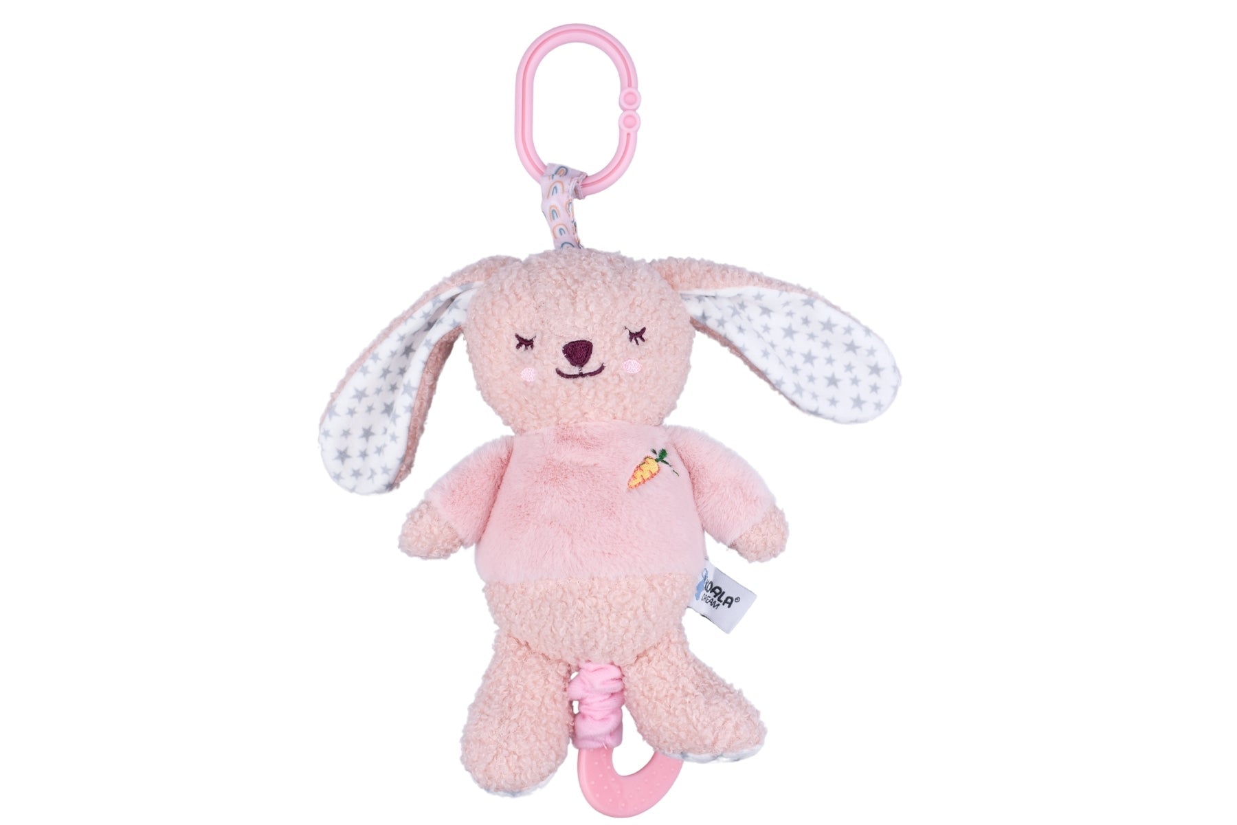 SNUGGLE BUDDY BERRY BUNNY JIGGLER - Bamboo Sprout