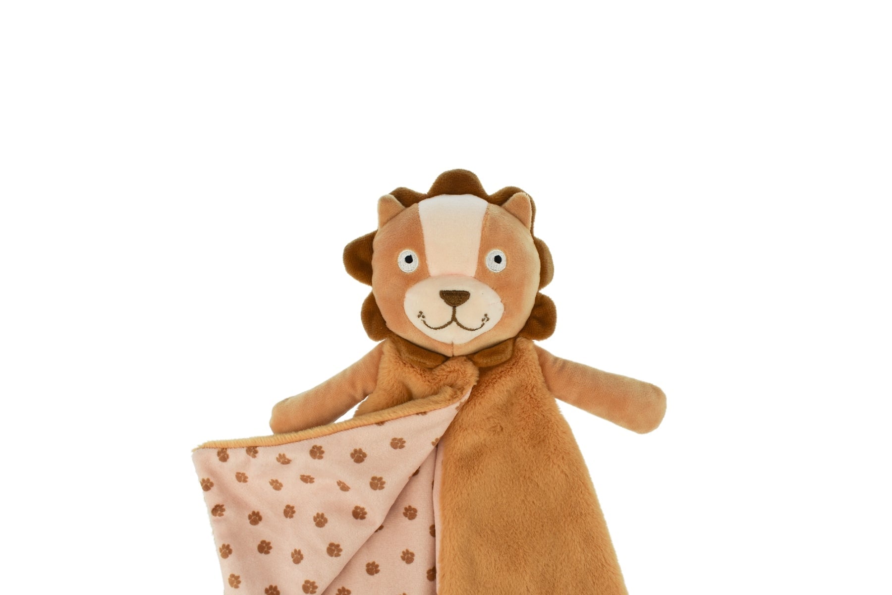 SNUGGLE BUDDY HUGSWORTH LION BLANKET - Bamboo Sprout