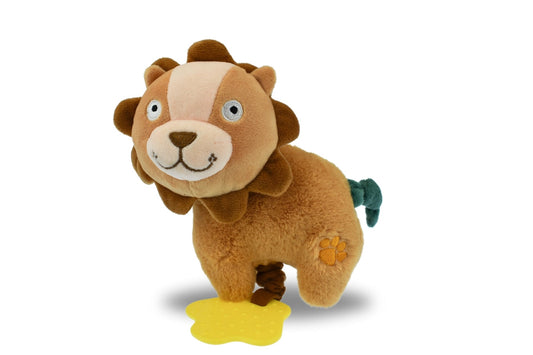 SNUGGLE BUDDY HUGSWORTH LION JIGGLER - Bamboo Sprout