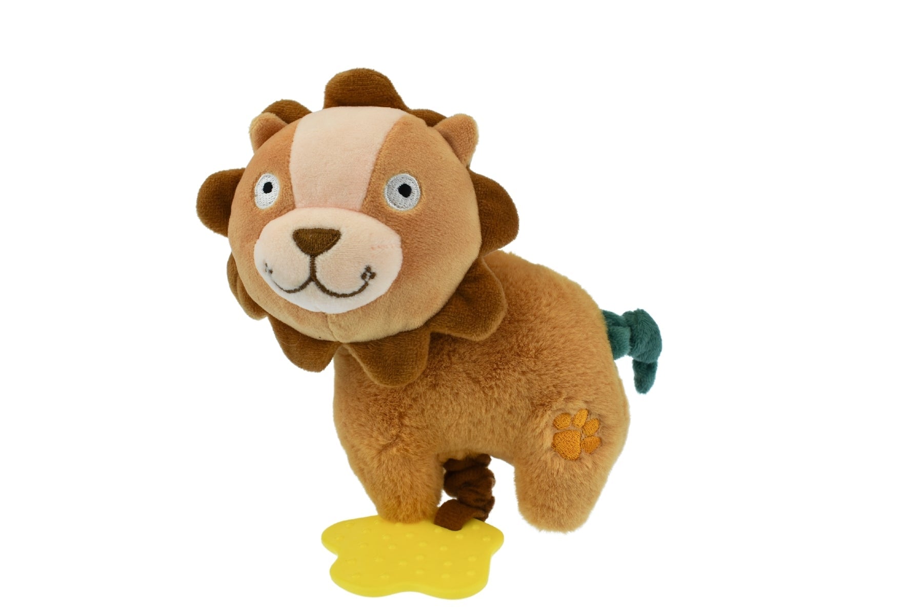 SNUGGLE BUDDY HUGSWORTH LION JIGGLER - Bamboo Sprout