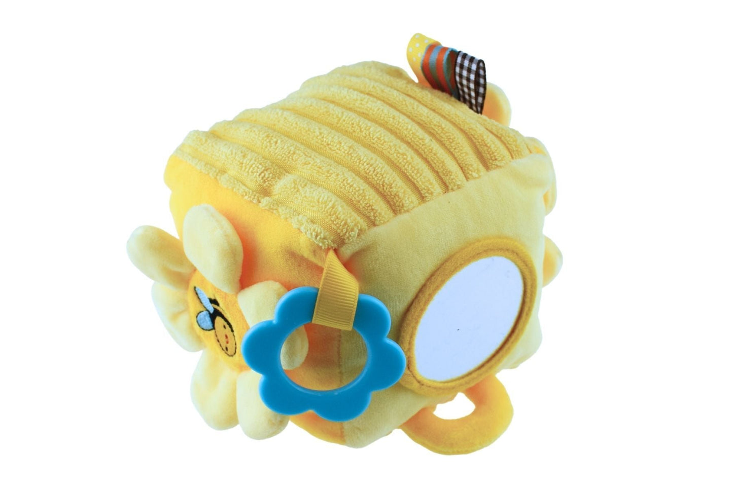 SNUGGLE BUDDY HUNNY BEE DISCOVERY CUBE - Bamboo Sprout
