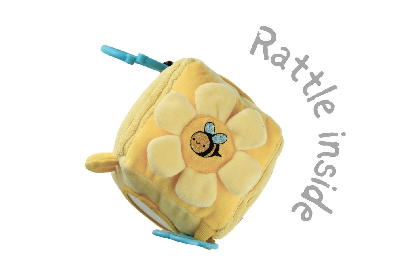 SNUGGLE BUDDY HUNNY BEE DISCOVERY CUBE - Bamboo Sprout
