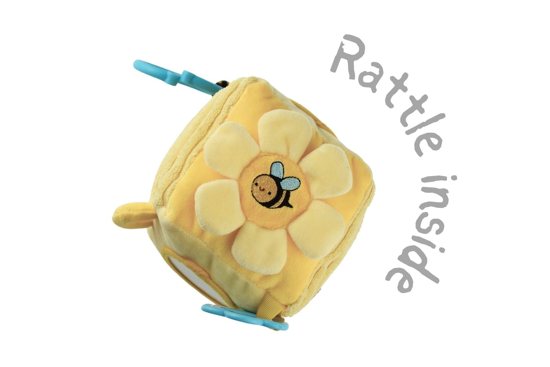 SNUGGLE BUDDY HUNNY BEE DISCOVERY CUBE - Bamboo Sprout