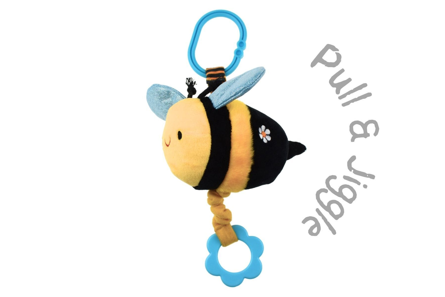 SNUGGLE BUDDY HUNNY BEE JIGGLER - Bamboo Sprout