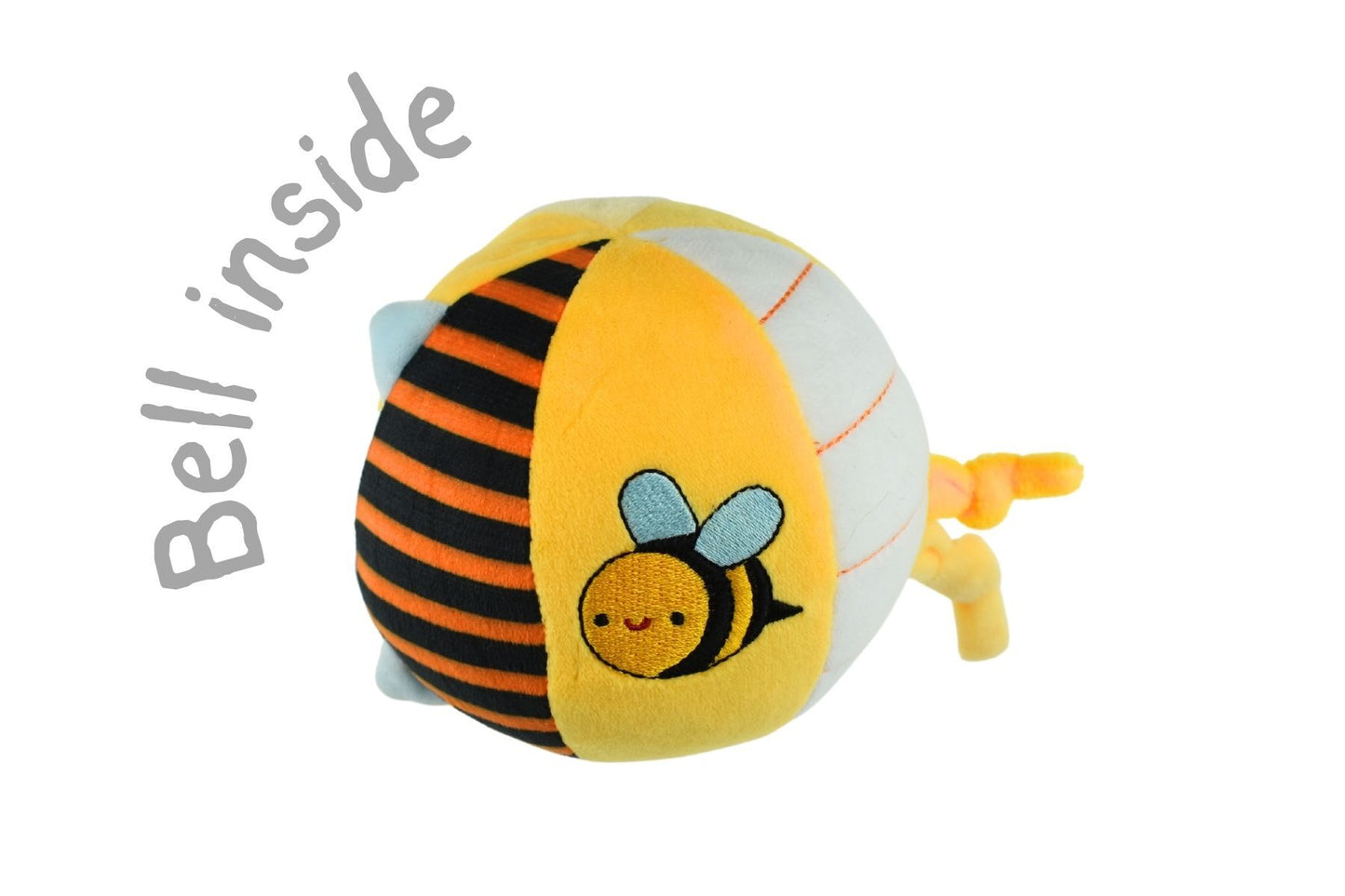 SNUGGLE BUDDY HUNNY BEE TEXTURED BALL - Bamboo Sprout
