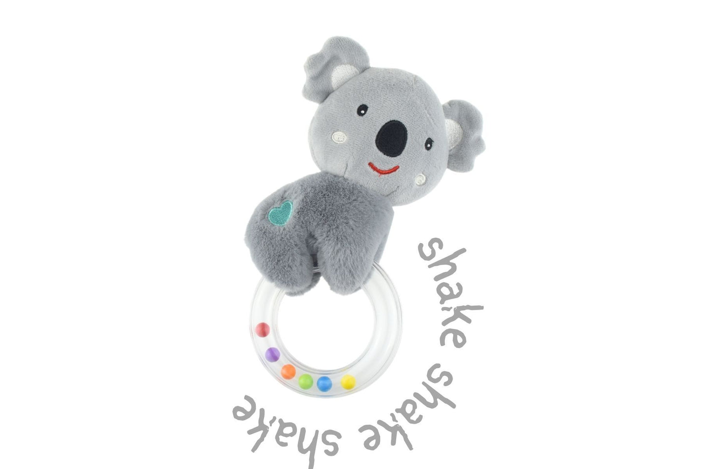SNUGGLE BUDDY KUDDLY KOALA RING RATTLE - Bamboo Sprout