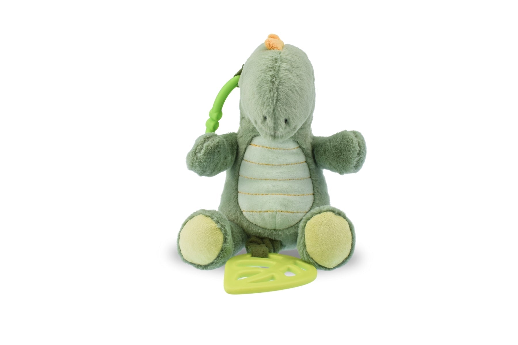 SNUGGLE BUDDY MINTY DINOSAUR JIGGLER - Bamboo Sprout