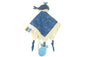 SNUGGLE BUDDY SPLASHY WHALE COMFORTER - Bamboo Sprout
