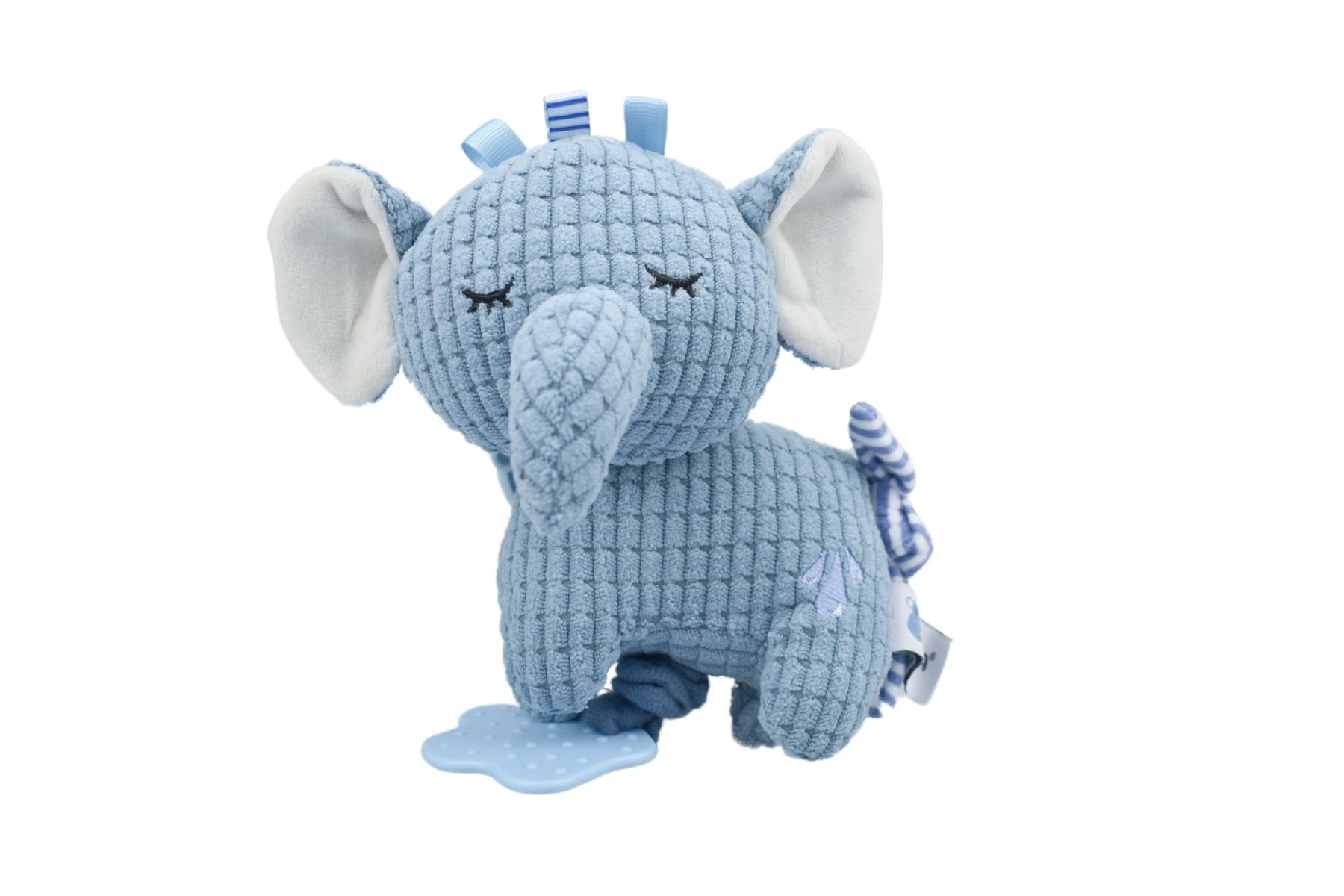 SNUGGLE BUDDY TRUNKS ELEPHANT JIGGLER - Bamboo Sprout
