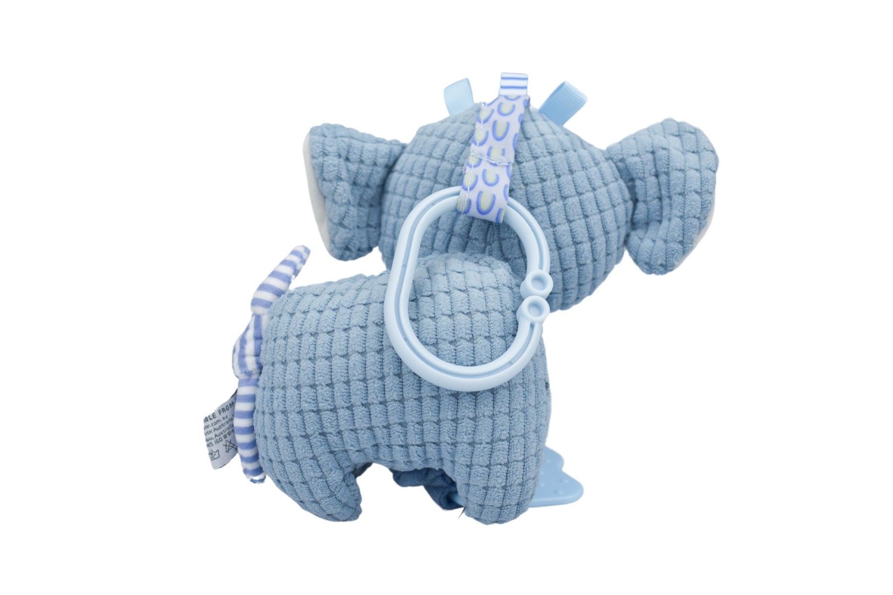 SNUGGLE BUDDY TRUNKS ELEPHANT JIGGLER - Bamboo Sprout