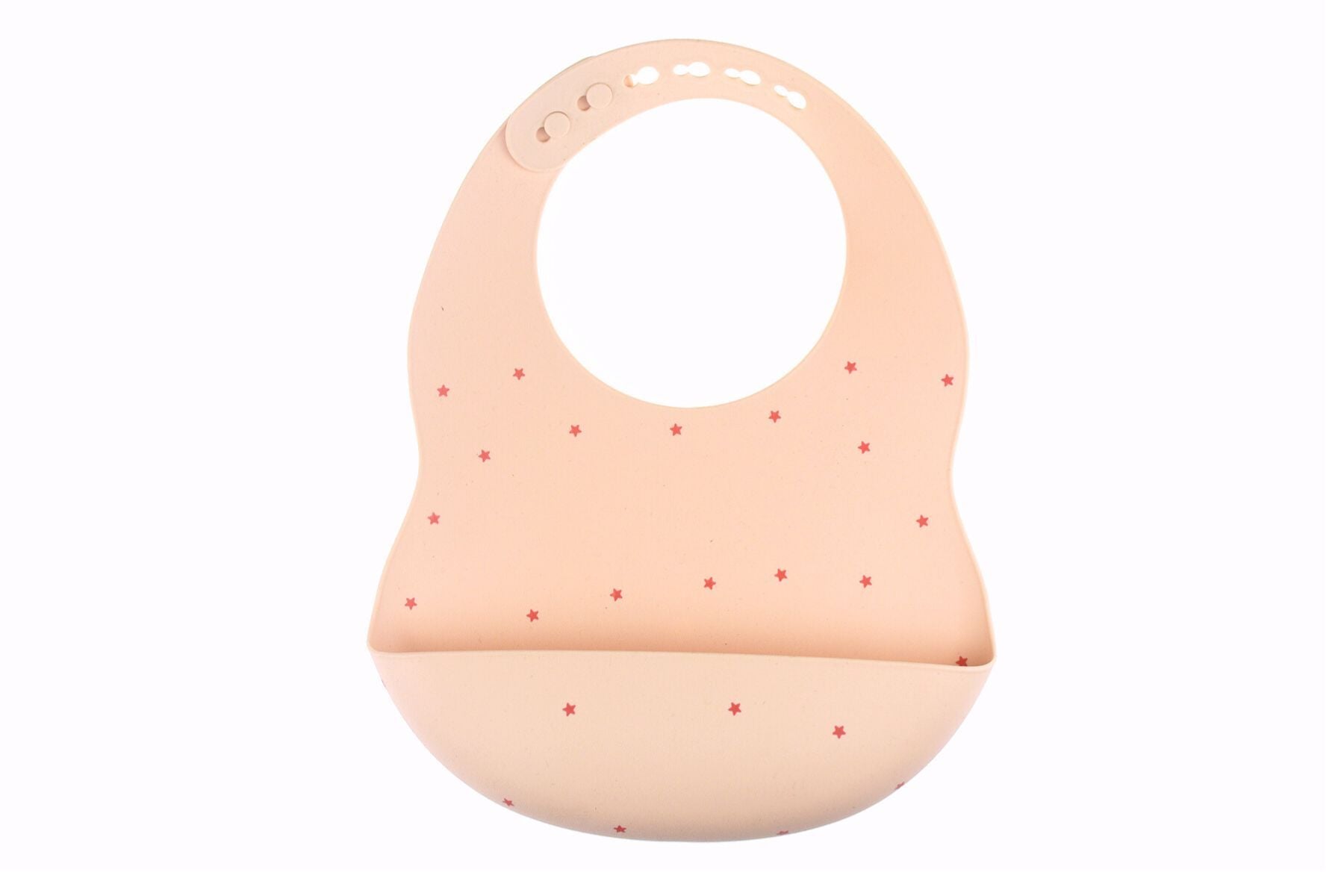 STARRY NIGHT SILICONE BIB - PINK - Bamboo Sprout