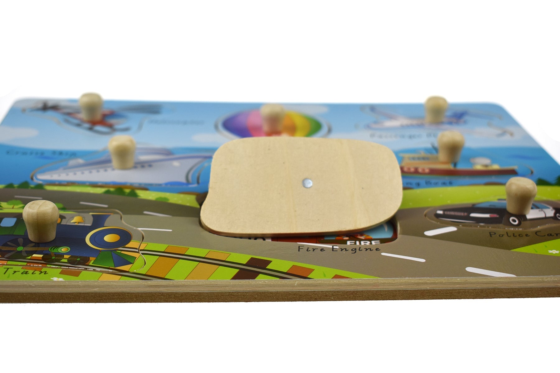 2 IN 1 TRANSPORT PEG PUZZLE - Bamboo Sprout