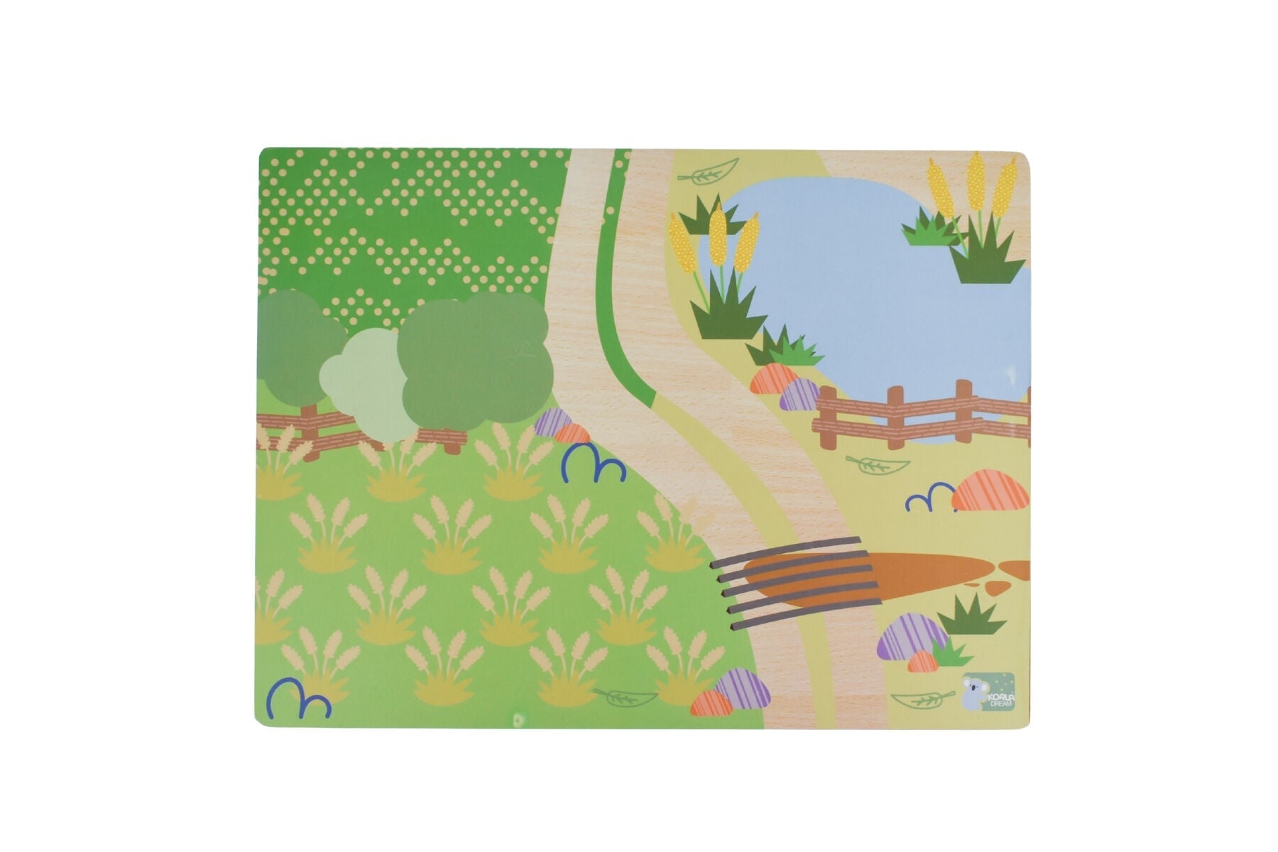 WOODEN CHUNKY AUSSIE FARM ANIMAL PUZZLE - Bamboo Sprout