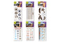 PRICE FOR 6 ASSORTED TEMPORARY TATTOO METALLIC SYMBOL - Bamboo Sprout