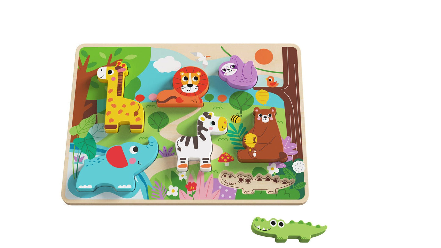 CHUNKY PUZZLE - ANIMAL - Bamboo Sprout