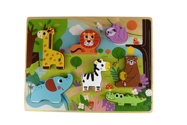 CHUNKY PUZZLE - ANIMAL - Bamboo Sprout