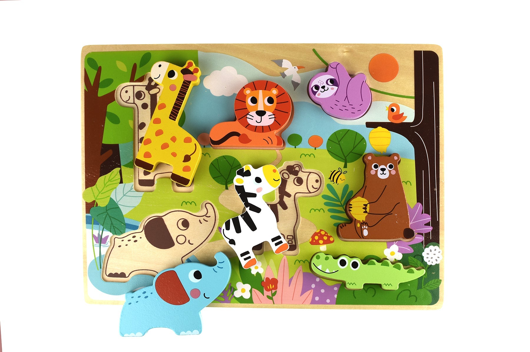 CHUNKY PUZZLE - ANIMAL - Bamboo Sprout