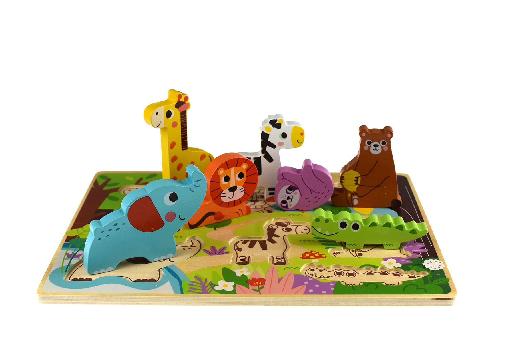 CHUNKY PUZZLE - ANIMAL - Bamboo Sprout