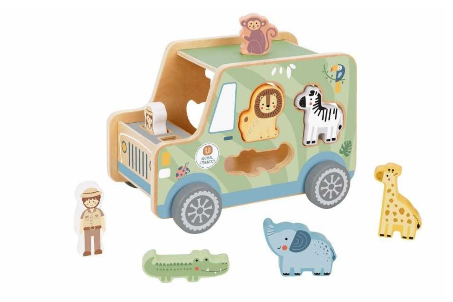 MY FOREST FRIENDS ANIMAL JEEP - Bamboo Sprout