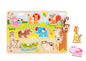 ANIMAL PEG PUZZLE - Bamboo Sprout