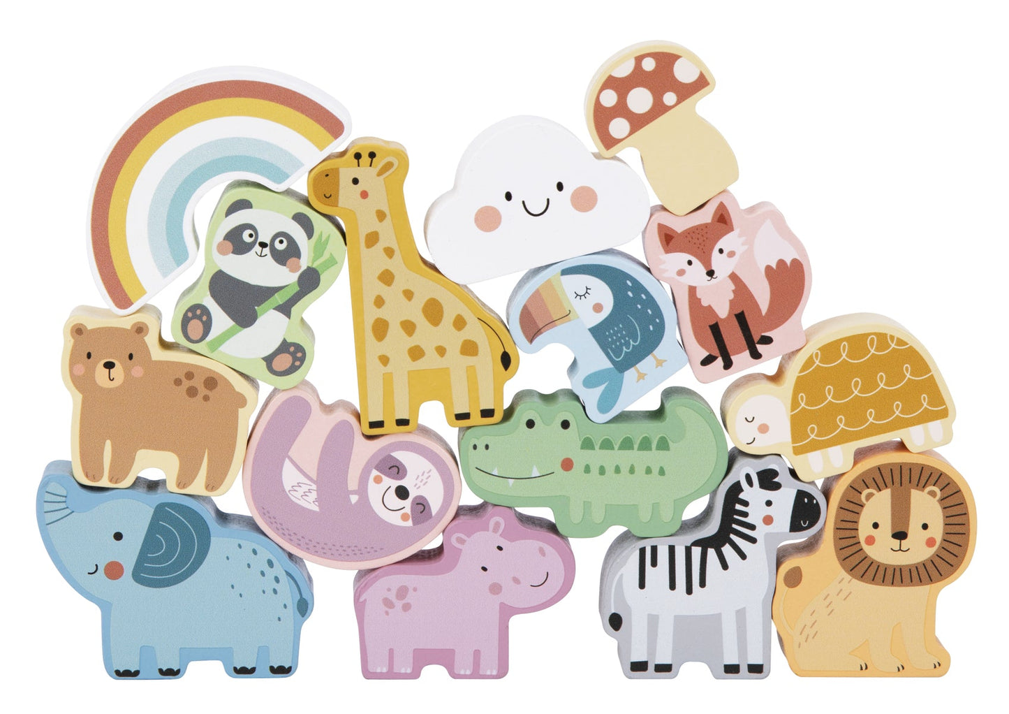 MY FOREST FRIENDS ANIMAL TOUCH AND MATCH MYSTERY BUCKET - Bamboo Sprout