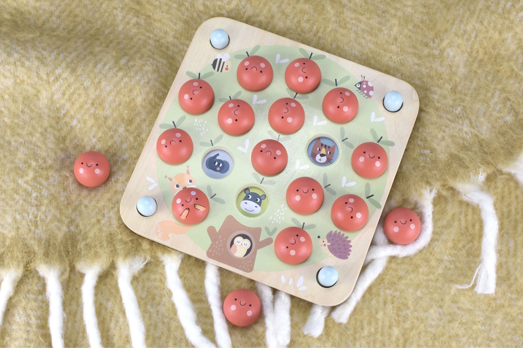 MY FOREST FRIENDS APPLE MEMORY MATCHING GAME - Bamboo Sprout