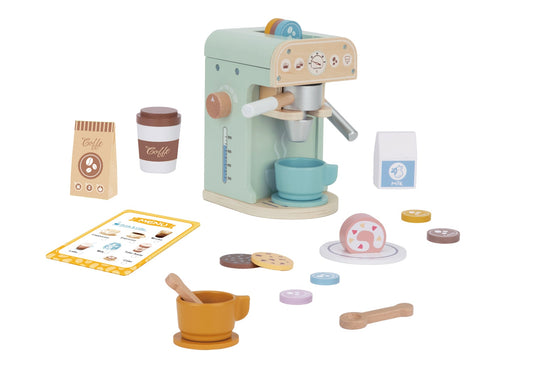 WOODEN BARISTA COFFEE MACHINE SET - Bamboo Sprout