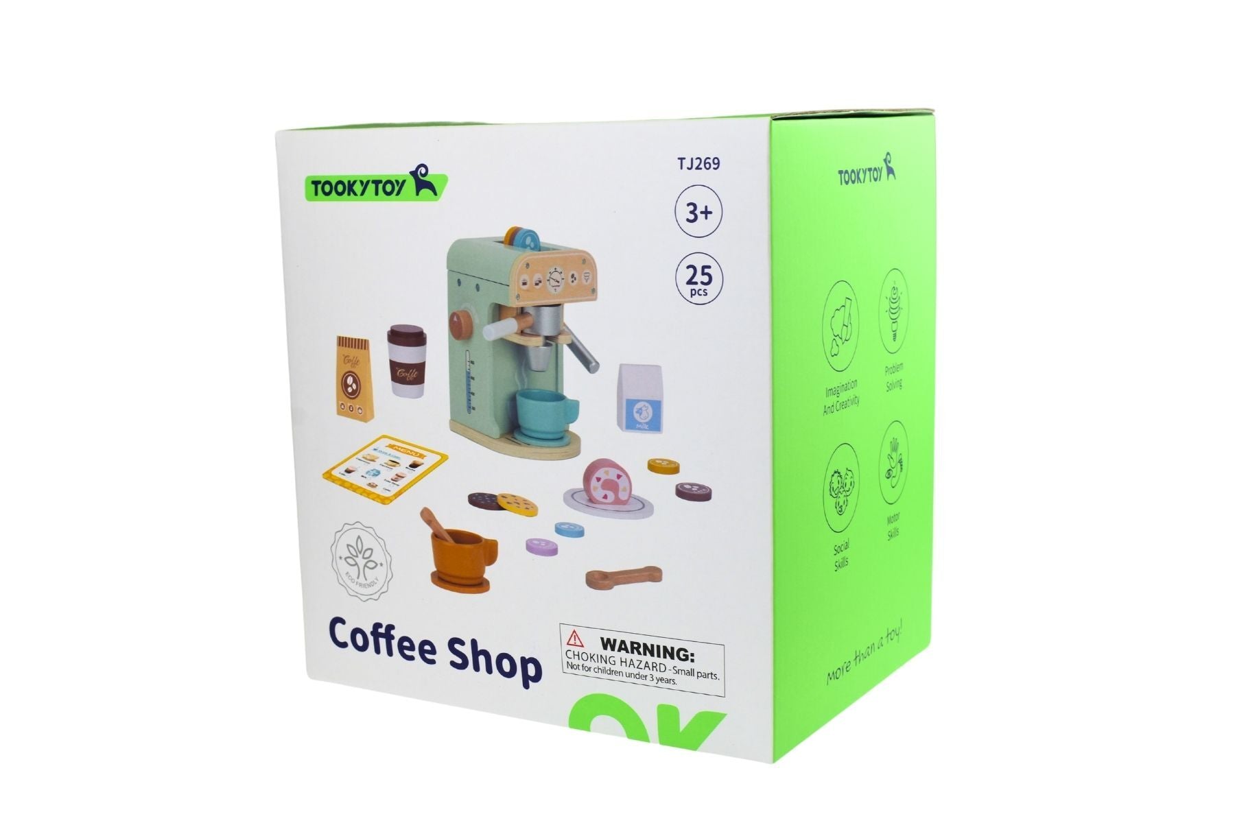 WOODEN BARISTA COFFEE MACHINE SET - Bamboo Sprout