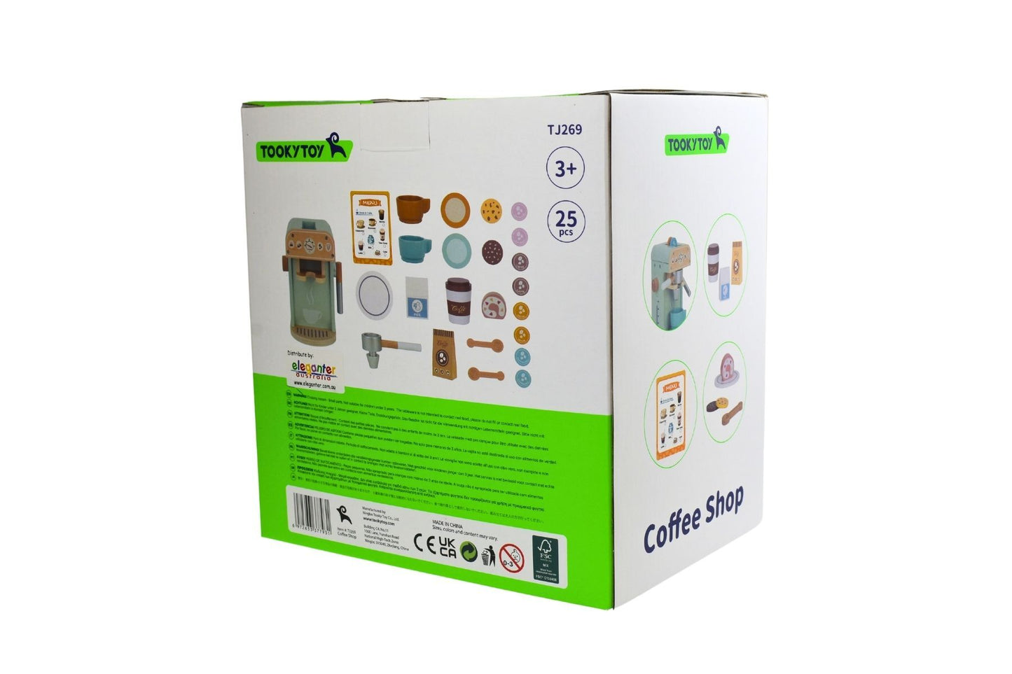 WOODEN BARISTA COFFEE MACHINE SET - Bamboo Sprout