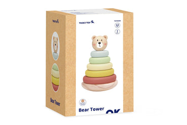 MY FOREST FRIENDS BEAR STACKING TOWER - Bamboo Sprout