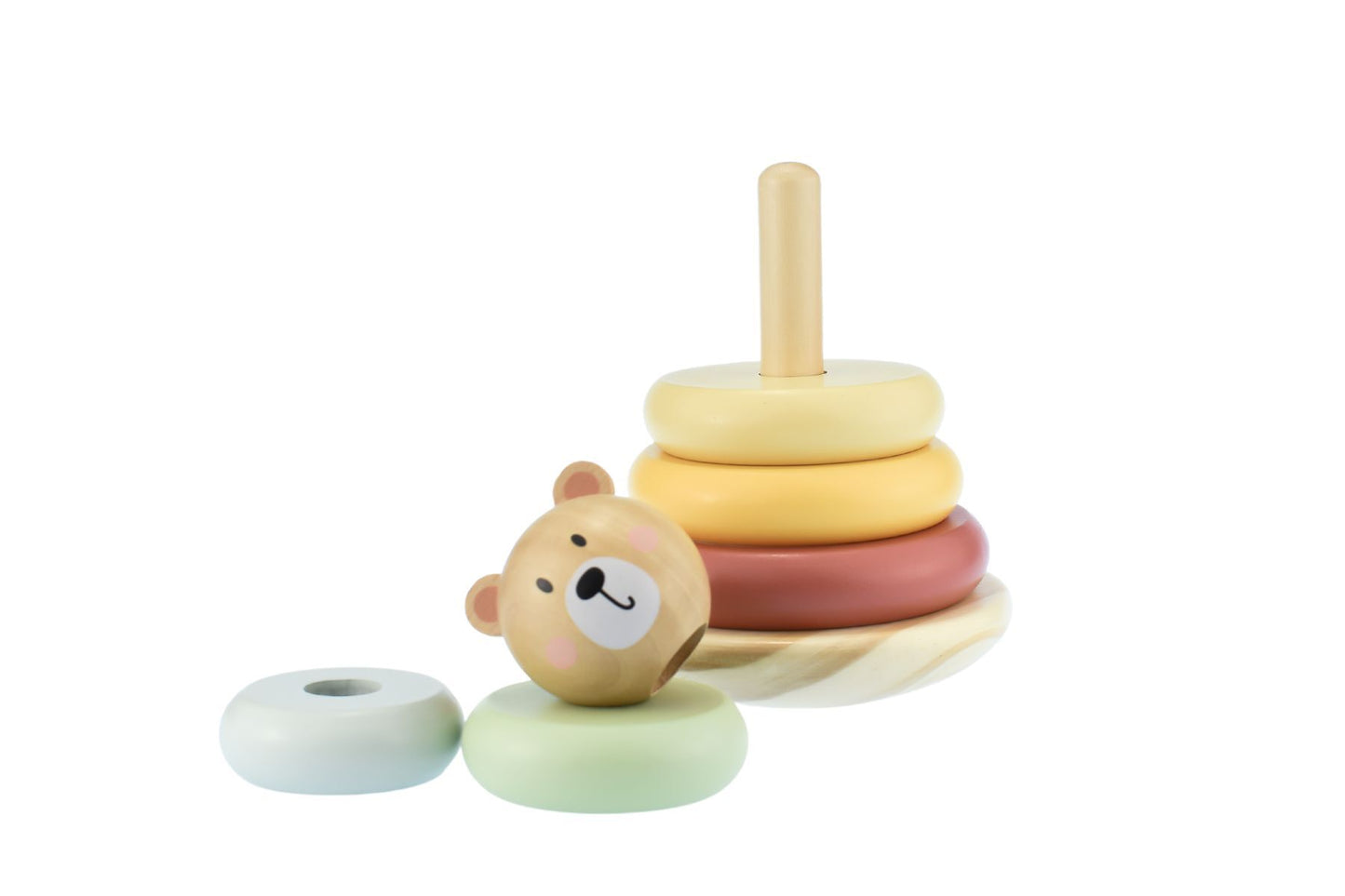 MY FOREST FRIENDS BEAR STACKING TOWER - Bamboo Sprout