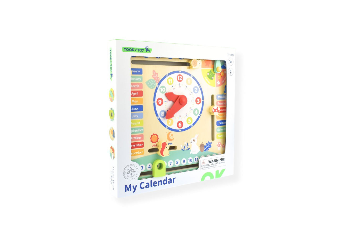 MY FOREST FRIENDS CALENDAR WITH ADJUSTABLE TABS - Bamboo Sprout