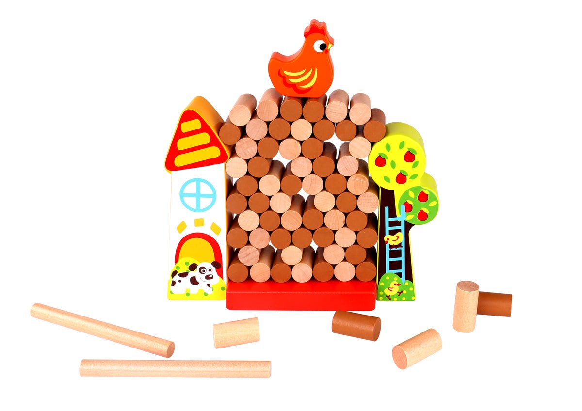 CHICKEN DROP BLOCK GAME - Bamboo Sprout
