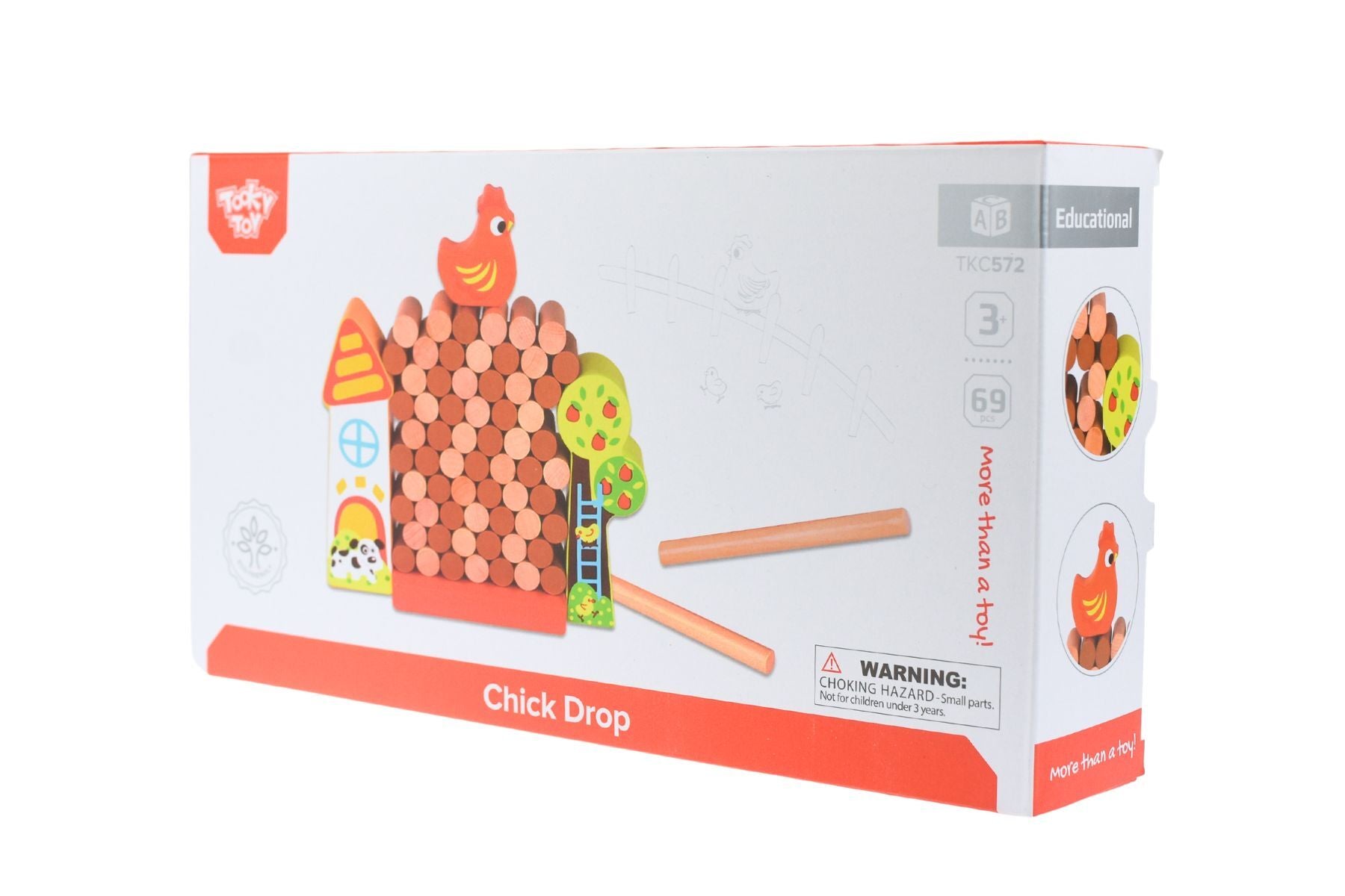 CHICKEN DROP BLOCK GAME - Bamboo Sprout