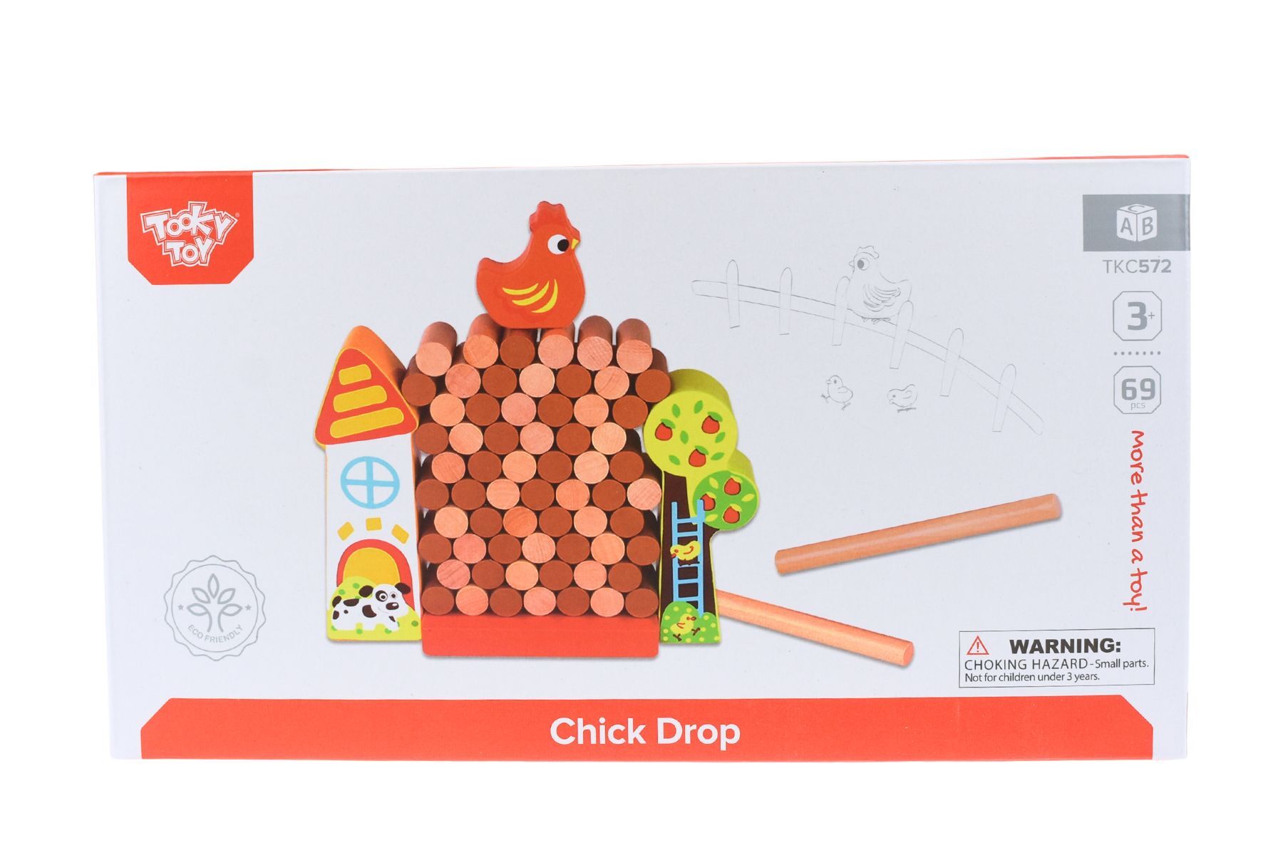 CHICKEN DROP BLOCK GAME - Bamboo Sprout