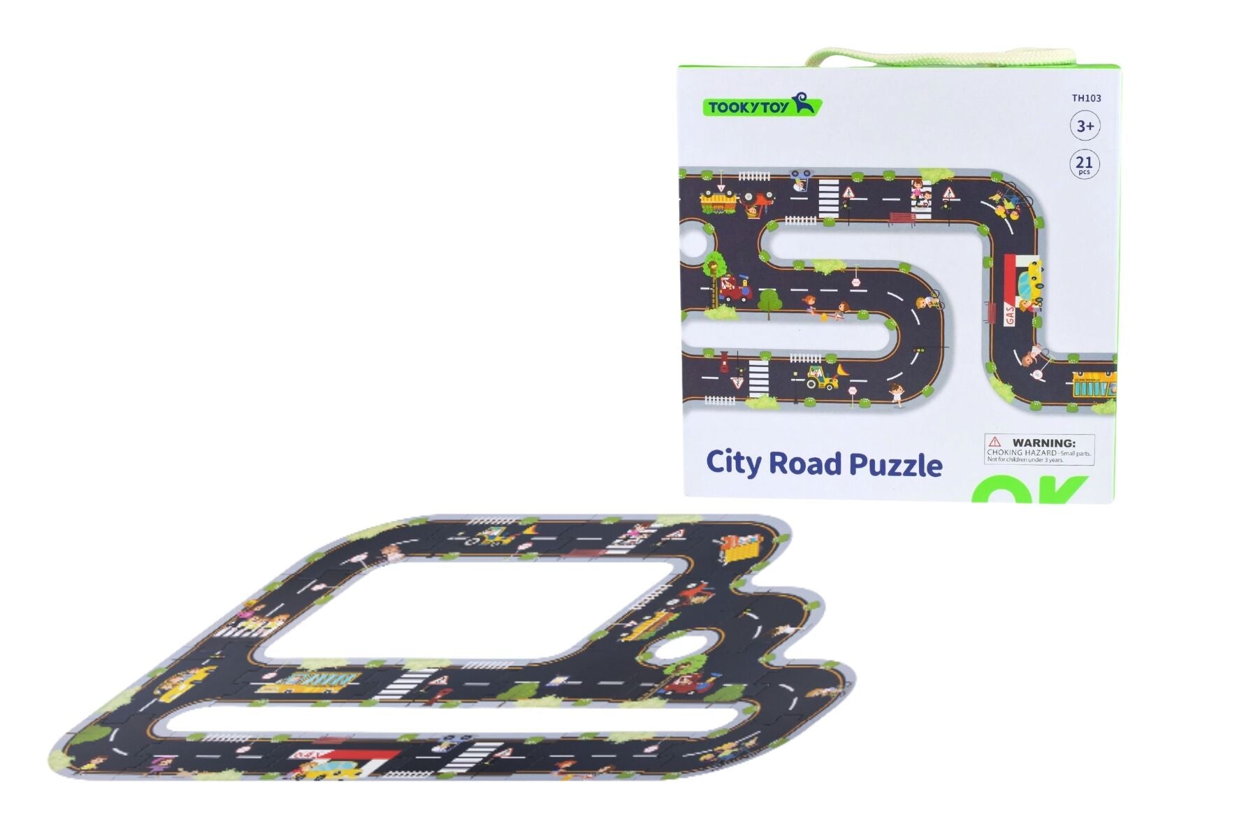 CITY ROAD PUZZLE PLAYMAT - Bamboo Sprout