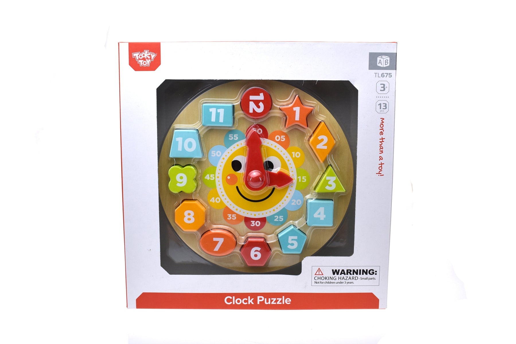 WOODEN CLOCK PUZZLE - Bamboo Sprout