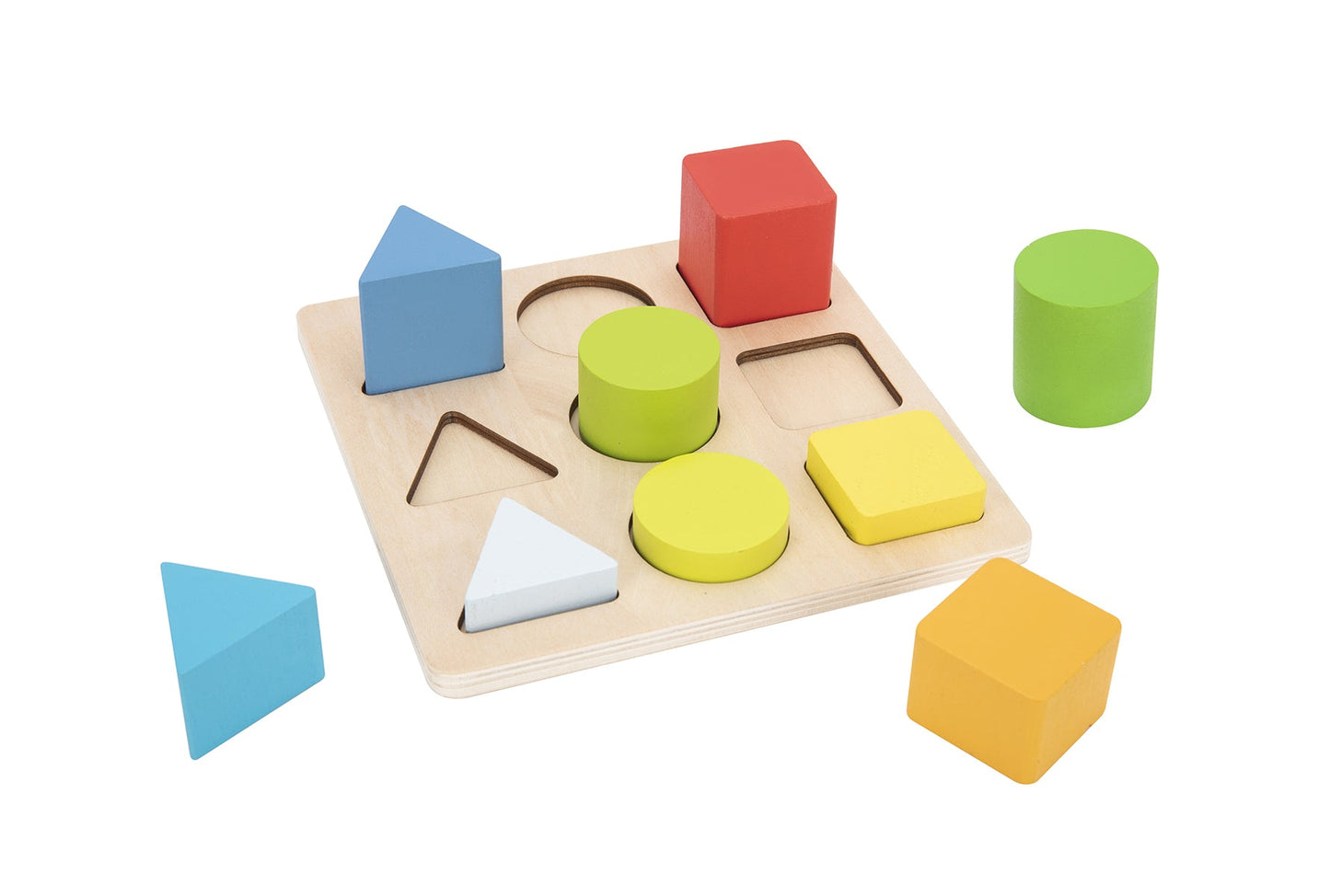 COLOUR & SHAPE SORTER PUZZLE - Bamboo Sprout