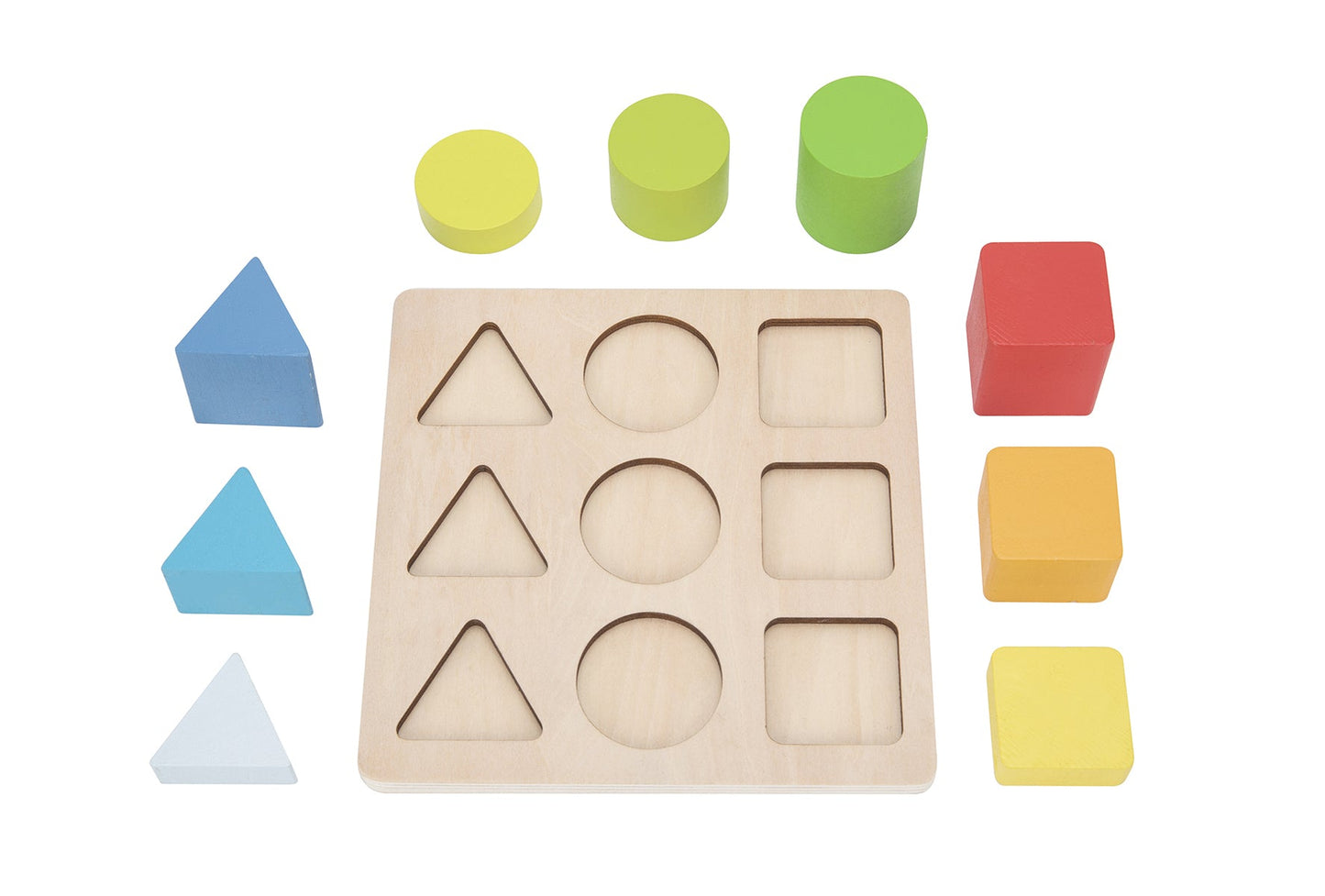 COLOUR & SHAPE SORTER PUZZLE - Bamboo Sprout